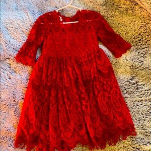 Trish Scully size 3 Red dress